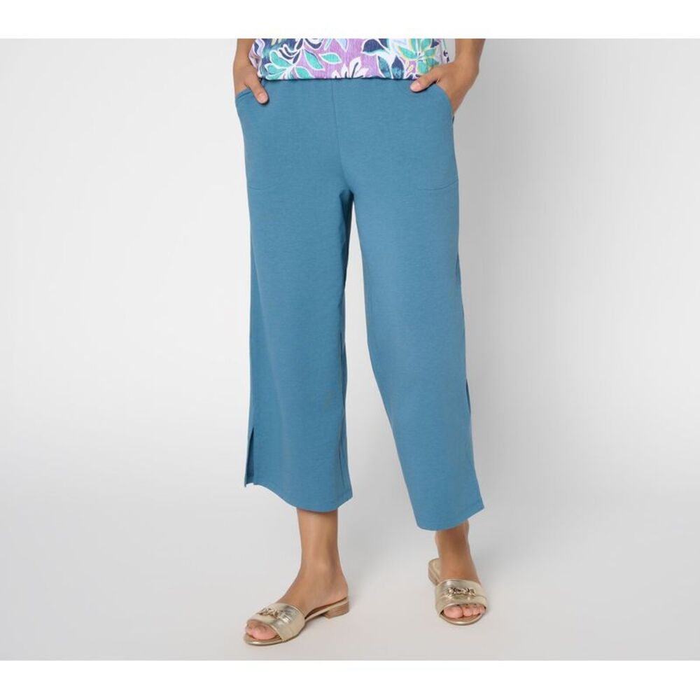 Denim & Co. Women's Petite Pants PL Make Your Selection: Beach Blue